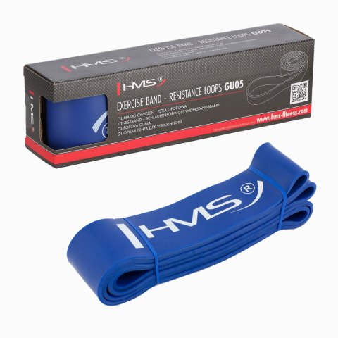 GU05 BLUE 64 x 4.5 x 2080 MM GUMA DO ĆWICZEŃ HMS GU05 BLUE 64 x 4.5 x 2080 MM GUMA DO ĆWICZEŃ HMS