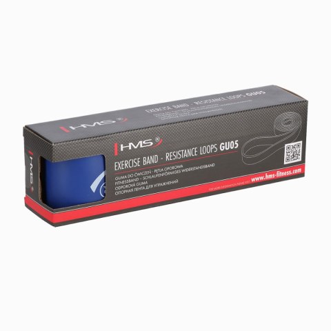 GU05 BLUE 64 x 4.5 x 2080 MM GUMA DO ĆWICZEŃ HMS GU05 BLUE 64 x 4.5 x 2080 MM GUMA DO ĆWICZEŃ HMS