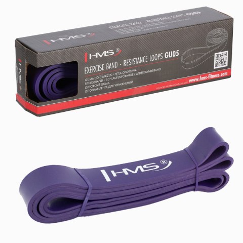 GU05 PURPLE 32 x 4.5 x 2080 MM GUMA DO ĆWICZEŃ HMS GU05 PURPLE 32 x 4.5 x 2080 MM GUMA DO ĆWICZEŃ HMS