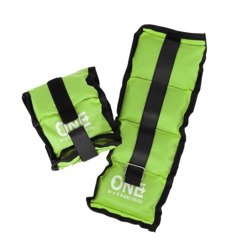 WW02 GREEN OBCIĄŻNIKI 2 x 1.5 KG ONE FITNESS WW02 GREEN OBCIĄŻNIKI 2 x 1.5 KG ONE FITNESS