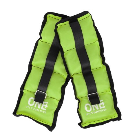 WW02 GREEN OBCIĄŻNIKI 2 x 1.5 KG ONE FITNESS WW02 GREEN OBCIĄŻNIKI 2 x 1.5 KG ONE FITNESS