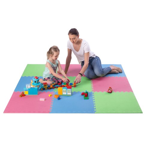 MP10 MATA PUZZLE MULTIPACK GREEN-BLUE-RED 9 ELEMENTÓW 10MM ONE FITNESS