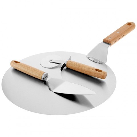 ŁOPATA ŁOPATKA DO PIZZY 30 cm Z PRZYBORAMI 2935 BRUNBESTE