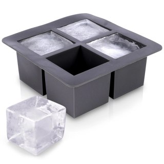 FORMA SILIKONOWA NA 4 KOSTKI LODOWE BARMAŃSKIE XXL DO DRINKÓW 259654 EXCELLENT HOUSWARE
