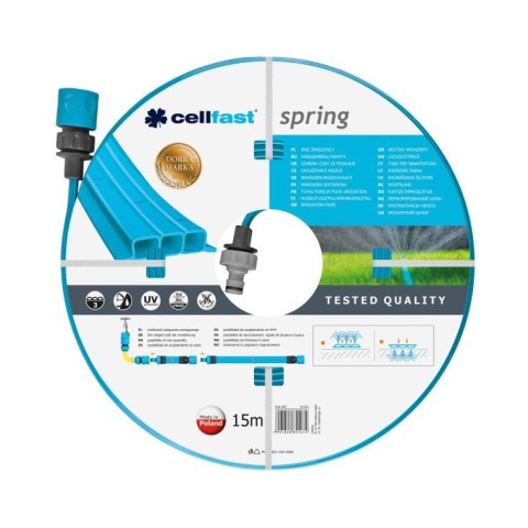 WĄŻ ZRASZAJĄCY SPRING 15M N WĄŻ ZRASZAJĄCY SPRING 15M N