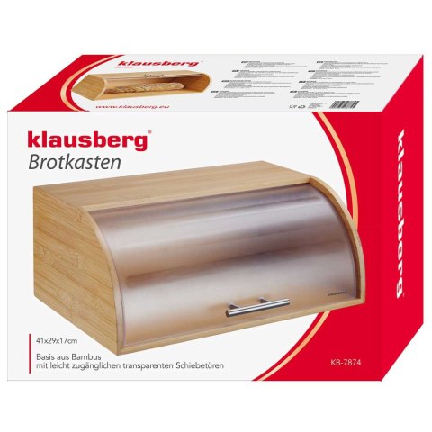 CHLEBAK POJEMNIK BAMBUSOWY NA PIECZYWO KLAUSBERG KB-7874 KLAUSBERG