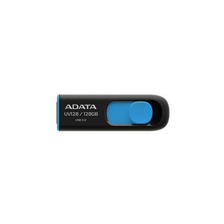 ADATA | UV128 | 128 GB | USB 3.0 | Czarny/Niebieski ADATA | UV128 | 128 GB | USB 3.0 | Czarny/Niebieski