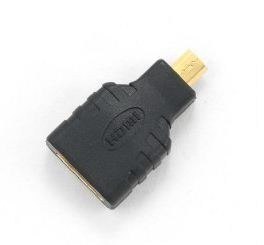 Adapter HDMI Gembird | Wejście 19 pin HDMI Typ A | Żeńskie | Wyjście 19 pin micro HDMI Typ D | Męskie | Gwarancja 12 miesięcy Adapter HDMI Gembird | Wejście 19 pin HDMI Typ A | Żeńskie | Wyjście 19 pin micro HDMI Typ D | Męskie | Gwarancja 12 miesięcy
