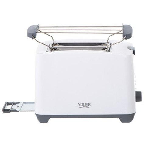 Adler | AD 3216 | Toster | Moc 750 W | Liczba gniazd 2 | Materiał obudowy Plastik | Biały Adler | AD 3216 | Toster | Moc 750 W | Liczba gniazd 2 | Materiał obudowy Plastik | Biały