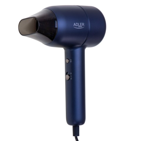 Adler Hair Dryer | AD 2279b | 1800 W | Number of temperature settings 2 | Ionic function | Blue Adler Hair Dryer | AD 2279b | 1800 W | Number of temperature settings 2 | Ionic function | Blue