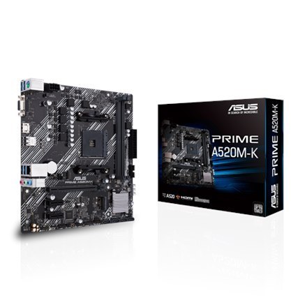 Asus | PRIME A520M-K | Rodzina procesorów AMD | Gniazdo procesora AM4 | DDR4 | Gniazda pamięci 2 | Obsługiwane interfejsy dysków Asus | PRIME A520M-K | Rodzina procesorów AMD | Gniazdo procesora AM4 | DDR4 | Gniazda pamięci 2 | Obsługiwane interfejsy dysków