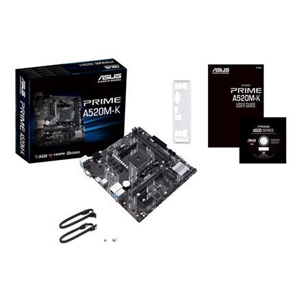 Asus | PRIME A520M-K | Rodzina procesorów AMD | Gniazdo procesora AM4 | DDR4 | Gniazda pamięci 2 | Obsługiwane interfejsy dysków Asus | PRIME A520M-K | Rodzina procesorów AMD | Gniazdo procesora AM4 | DDR4 | Gniazda pamięci 2 | Obsługiwane interfejsy dysków