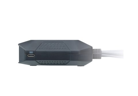 Aten | Kabel USB DisplayPort ze zdalnym przełącznikiem portów | CS22DP | 2-portowy przełącznik KVM Aten | Kabel USB DisplayPort ze zdalnym przełącznikiem portów | CS22DP | 2-portowy przełącznik KVM