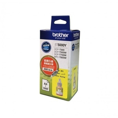 Brat BT | 5000Y | Żółty | Dla Drukarki | Uzupełnienie do Tuszu | 5000 Stron | Dostępny Globalnie | Oczekiwana Dostawa: 31.10.202 Brat BT | 5000Y | Żółty | Dla Drukarki | Uzupełnienie do Tuszu | 5000 Stron | Dostępny Globalnie | Oczekiwana Dostawa: 31.10.202