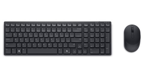 Dell | Silent Keyboard and Mouse | KM555 | Keyboard and Mouse Set | Wireless | Russian (QWERTY) | Black | 2.4 GHz, Bluetooth 5.1 Dell | Silent Keyboard and Mouse | KM555 | Keyboard and Mouse Set | Wireless | Russian (QWERTY) | Black | 2.4 GHz, Bluetooth 5.1