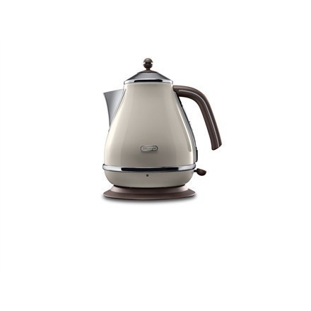 Delonghi | KBOV 2001.BG | Czajnik standardowy | 2000 W | 1,7 L | Stal nierdzewna | Podstawa obrotowa 360° | Beżowy Delonghi | KBOV 2001.BG | Czajnik standardowy | 2000 W | 1,7 L | Stal nierdzewna | Podstawa obrotowa 360° | Beżowy