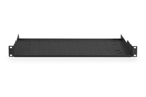 Digitus | Fixed Shelf for Racks | DN-19 TRAY-1-SW | Black | The shelves for fixed mounting can be installed easy on the two fron Digitus | Fixed Shelf for Racks | DN-19 TRAY-1-SW | Black | The shelves for fixed mounting can be installed easy on the two fron