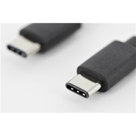 Digitus | Kabel USB-C | Męski | 24-pinowy USB-C | Męski | Czarny | 24-pinowy USB-C | 1 m Digitus | Kabel USB-C | Męski | 24-pinowy USB-C | Męski | Czarny | 24-pinowy USB-C | 1 m