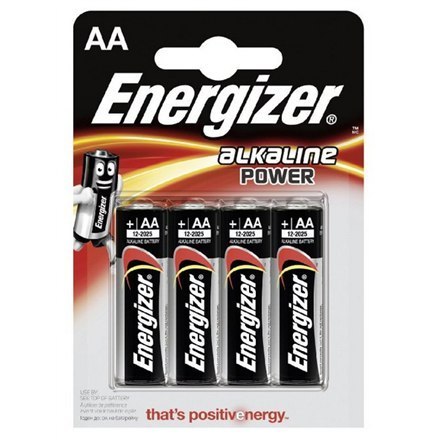 Energizer | AA/LR6 | Baterie alkaliczne | 4 szt. Energizer | AA/LR6 | Baterie alkaliczne | 4 szt.