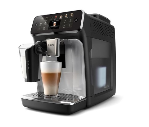 Espresso Machine | EP4446/70 | Pump pressure 15 bar | Built-in milk frother | Fully Automatic | 1500 W | Black/Silver Espresso Machine | EP4446/70 | Pump pressure 15 bar | Built-in milk frother | Fully Automatic | 1500 W | Black/Silver