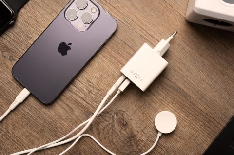 Fixed Mini USB-C/USB Travel Charger 45W | FIXC45M-CU-WH Fixed Mini USB-C/USB Travel Charger 45W | FIXC45M-CU-WH