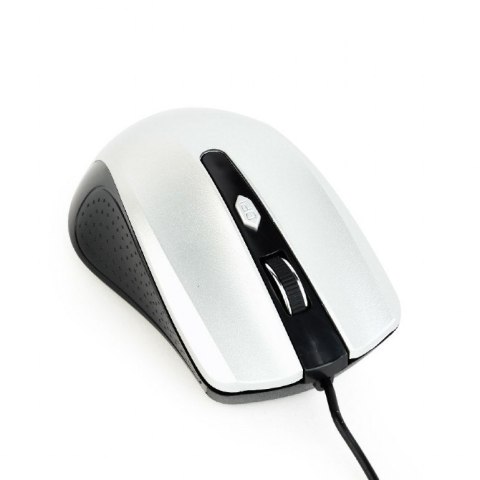 Gembird | Mysz | MUS-4B-01-BS | Standard | USB | Czarny/srebrny Gembird | Mysz | MUS-4B-01-BS | Standard | USB | Czarny/srebrny