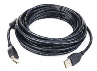 Gembird | Przedłużacz USB | Męski | 4-pinowy USB Typ A | Żeński | Czarny | 4-pinowy USB Typ A | 4,5 m Gembird | Przedłużacz USB | Męski | 4-pinowy USB Typ A | Żeński | Czarny | 4-pinowy USB Typ A | 4,5 m