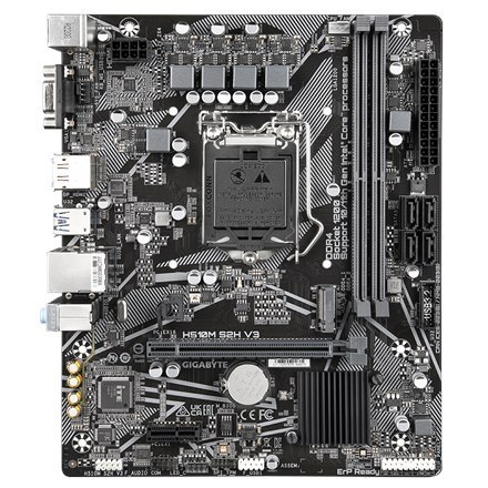 Gigabyte | H510M S2H V3 1.0 M/B | Rodzina procesorów Intel | Gniazdo procesora LGA1200 | DDR4 DIMM | Gniazda pamięci 2 | Obsługi Gigabyte | H510M S2H V3 1.0 M/B | Rodzina procesorów Intel | Gniazdo procesora LGA1200 | DDR4 DIMM | Gniazda pamięci 2 | Obsługi