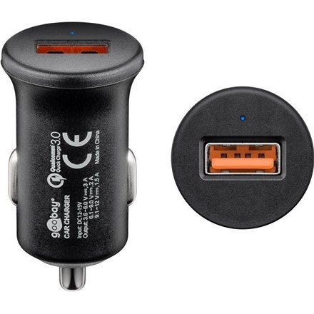 Goobay 45162 Quick Charge QC3.0 USB car fast charger Goobay 45162 Quick Charge QC3.0 USB car fast charger
