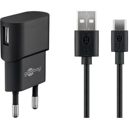 Goobay | 45298 Zestaw ładowarki USB-C (5 W), kabel 1 m Goobay | 45298 Zestaw ładowarki USB-C (5 W), kabel 1 m