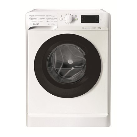 INDESIT | MTWSE 61294 WK EE | Pralka | Klasa efektywności energetycznej C | Ładowana od frontu | Pojemność prania 6 kg | 1151 ob INDESIT | MTWSE 61294 WK EE | Pralka | Klasa efektywności energetycznej C | Ładowana od frontu | Pojemność prania 6 kg | 1151 ob