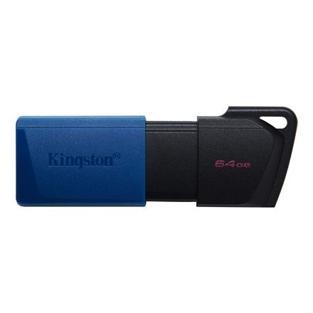 Kingston | USB 3.2 Flash Drive | DataTraveler Exodia M | 64 GB | USB 3.2 | Czarny/Niebieski Kingston | USB 3.2 Flash Drive | DataTraveler Exodia M | 64 GB | USB 3.2 | Czarny/Niebieski