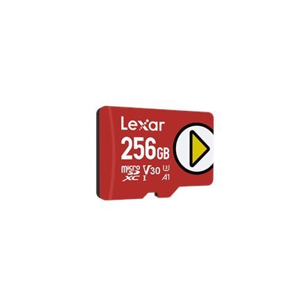 Lexar | Play UHS-I | 256 GB | MicroSDXC | Pamięć flash klasy 10 Lexar | Play UHS-I | 256 GB | MicroSDXC | Pamięć flash klasy 10