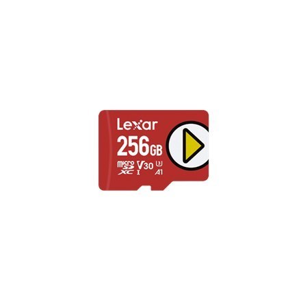 Lexar | Play UHS-I | 256 GB | MicroSDXC | Pamięć flash klasy 10 Lexar | Play UHS-I | 256 GB | MicroSDXC | Pamięć flash klasy 10