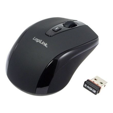 Logilink | 2.4GH bezprzewodowa mini mysz z autolink | Maus optisch Funk 2.4 GHz | bezprzewodowa | czarna Logilink | 2.4GH bezprzewodowa mini mysz z autolink | Maus optisch Funk 2.4 GHz | bezprzewodowa | czarna