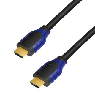 Logilink | High Speed with Ethernet | Męski | 19 pin HDMI typ A | Męski | 19 pin HDMI typ A | 15 m | Czarny