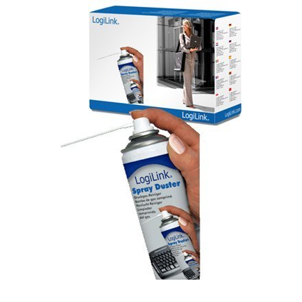 Logilink | Spray do czyszczenia kurzu (400 ml) | Środek do czyszczenia sprężonym powietrzem | 400 ml Logilink | Spray do czyszczenia kurzu (400 ml) | Środek do czyszczenia sprężonym powietrzem | 400 ml