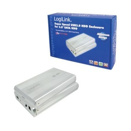 Logilink | Storage enclosure | Super Speed USB3.0 HDD Enclosure for 3,5" SATA HDD | Hard drive | 3.5" | SATA 3Gb/s | USB 3.0 Logilink | Storage enclosure | Super Speed USB3.0 HDD Enclosure for 3,5" SATA HDD | Hard drive | 3.5" | SATA 3Gb/s | USB 3.0