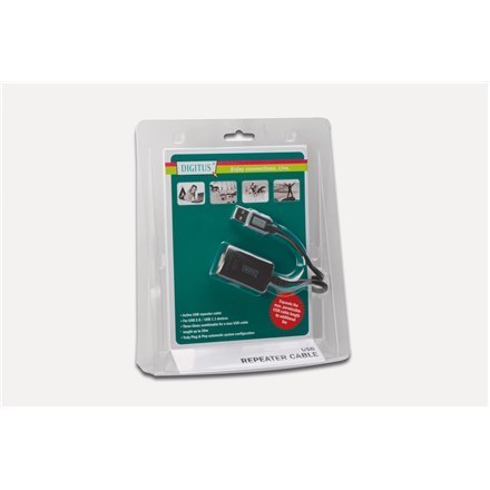 Logilink | USB extension cable | Female | 4 pin USB Type A | Male | Black | 4 pin USB Type A | 5 m Logilink | USB extension cable | Female | 4 pin USB Type A | Male | Black | 4 pin USB Type A | 5 m