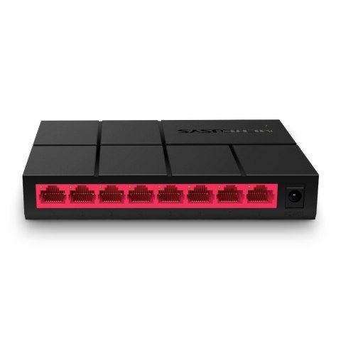 Mercusys | Switch | MS108G | Niezarządzany | Desktop | Ilość portów 10/100 Mbps (RJ-45) | Ilość portów 1 Gbps (RJ-45) | Ilość po Mercusys | Switch | MS108G | Niezarządzany | Desktop | Ilość portów 10/100 Mbps (RJ-45) | Ilość portów 1 Gbps (RJ-45) | Ilość po