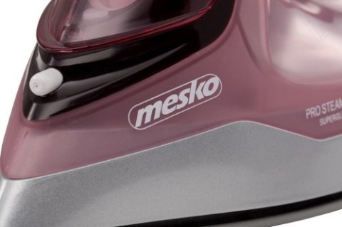 Mesko | MS 5028 | Żelazko | Żelazko parowe | 2600 W | Pojemność zbiornika na wodę ml | Ciągły strumień pary 35 g/min | Wydajność Mesko | MS 5028 | Żelazko | Żelazko parowe | 2600 W | Pojemność zbiornika na wodę ml | Ciągły strumień pary 35 g/min | Wydajność