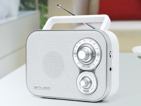 Muse | M-051RW | AUX in | Biały | Przenośne radio Muse | M-051RW | AUX in | Biały | Przenośne radio