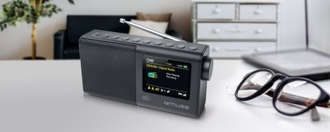 Muse | Przenośne radio | M-117 DB | AUX in | Czarny | Przenośne | FM, DAB/DAB+ Muse | Przenośne radio | M-117 DB | AUX in | Czarny | Przenośne | FM, DAB/DAB+