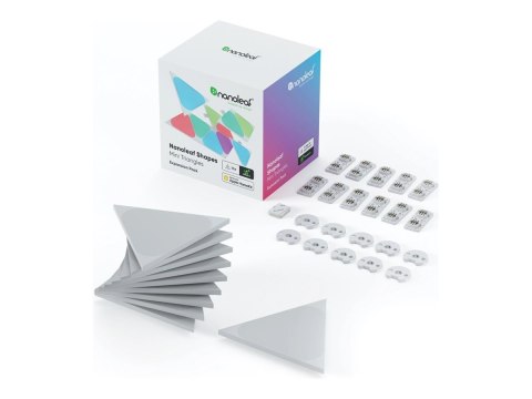Nanoleaf Shapes Black Mini Triangles Expansion Pack (10 panels) Nanoleaf Shapes Black Mini Triangles Expansion Pack (10 panels)