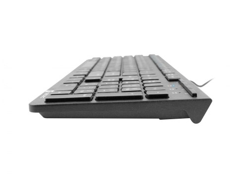 Natec | Klawiatura | Discus 2 Slim | Standardowa | Przewodowa | USA | Czarna | USB 2.0 | 424 g | Klawiatura numeryczna Natec | Klawiatura | Discus 2 Slim | Standardowa | Przewodowa | USA | Czarna | USB 2.0 | 424 g | Klawiatura numeryczna