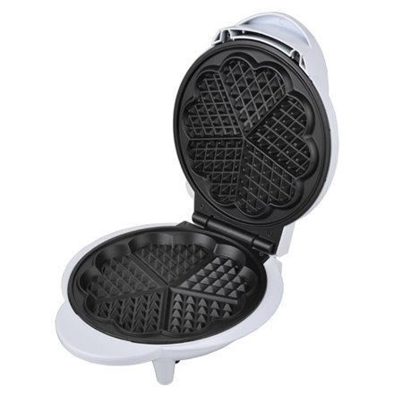 Opiekacz do gofrów Camry | CR 3022 | 1000 W | 5 gofrów | Serca | Biały Opiekacz do gofrów Camry | CR 3022 | 1000 W | 5 gofrów | Serca | Biały