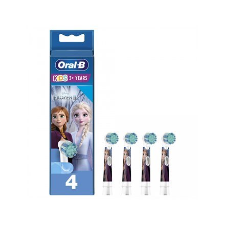 Oral-B | EB10 4 Frozen II | Wymiana szczoteczki do zębów | Główki | Dla dzieci | Liczba główek szczoteczki w zestawie 4 | Liczba Oral-B | EB10 4 Frozen II | Wymiana szczoteczki do zębów | Główki | Dla dzieci | Liczba główek szczoteczki w zestawie 4 | Liczba