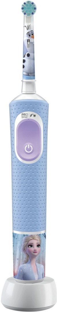 Oral-B | Vitality PRO Kids Frozen | Szczoteczka elektryczna | Ładowalna | Dla dzieci | Niebieska | Ilość głowic szczoteczki w ze Oral-B | Vitality PRO Kids Frozen | Szczoteczka elektryczna | Ładowalna | Dla dzieci | Niebieska | Ilość głowic szczoteczki w ze