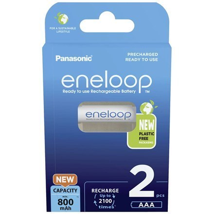 Panasonic | AAA | 800 mAh | 2 sztuki | ENELOOP BK-4MCDE/2BE Panasonic | AAA | 800 mAh | 2 sztuki | ENELOOP BK-4MCDE/2BE