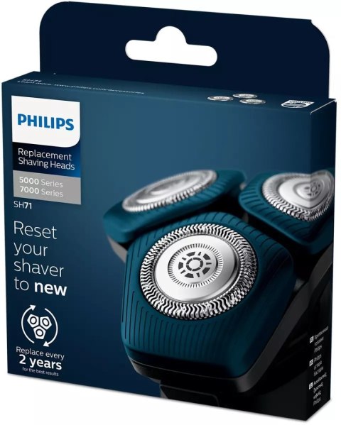 Philips | Zestaw głowic do golenia (3 szt.) | SH71/50 Philips | Zestaw głowic do golenia (3 szt.) | SH71/50